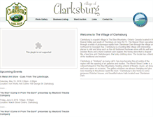 Tablet Screenshot of clarksburg.ca