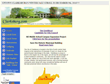 Tablet Screenshot of clarksburg.com